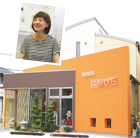 卒業生、加藤さんのお店